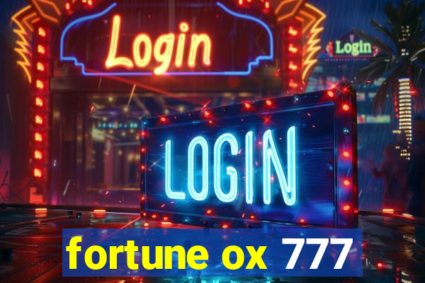 fortune ox 777